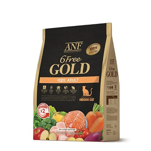ANF ANF 6free 골드 인도어 캣 어덜트 1.6kg