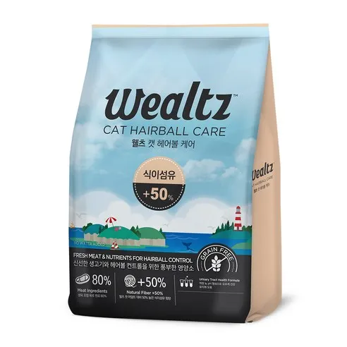 웰츠 웰츠 캣 헤어볼케어 2.1kg