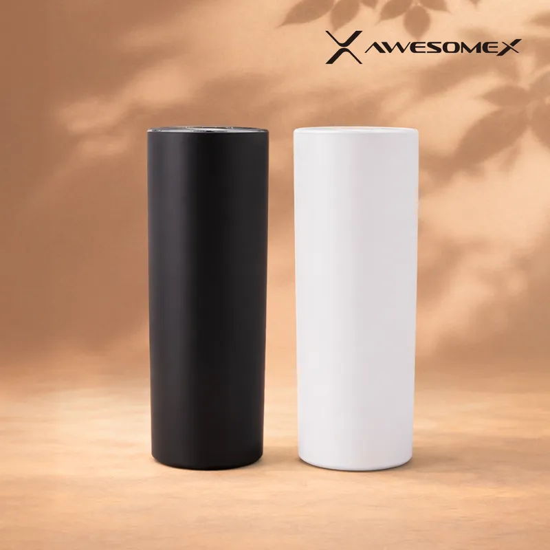 생활용품 - 어썸엑스 보온보냉 스텐 304 진공 7중구조 슬림핏 텀블러 600ml2446