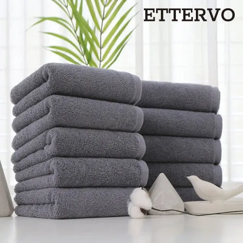 생활용품 - ETTERVO 에떼르보 프리미엄 호텔 수건 그레이 1p