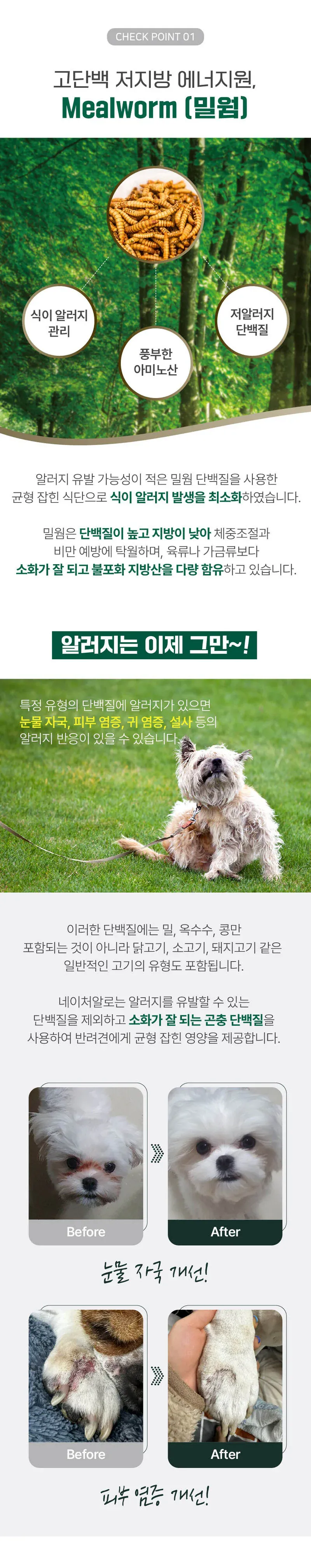 [네이처알로] 더와일드 밀웜 1kg 상세 이미지 3