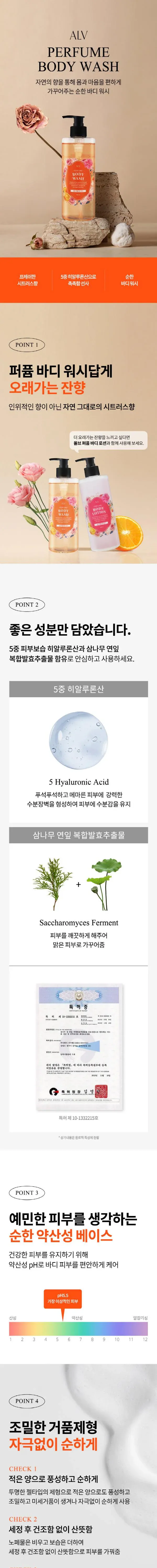 [롯데백화점 판매용] [올브] 퍼퓸 바디워시 + 퍼퓸 바디로션 400ml 2종세트 상세 이미지 1