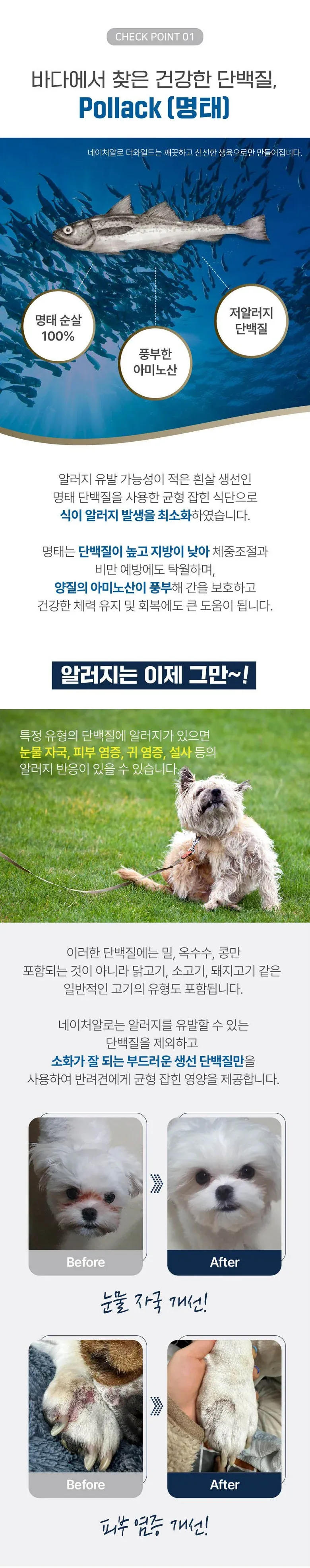 [네이처알로] 더와일드 폴락 1kg 상세 이미지 3