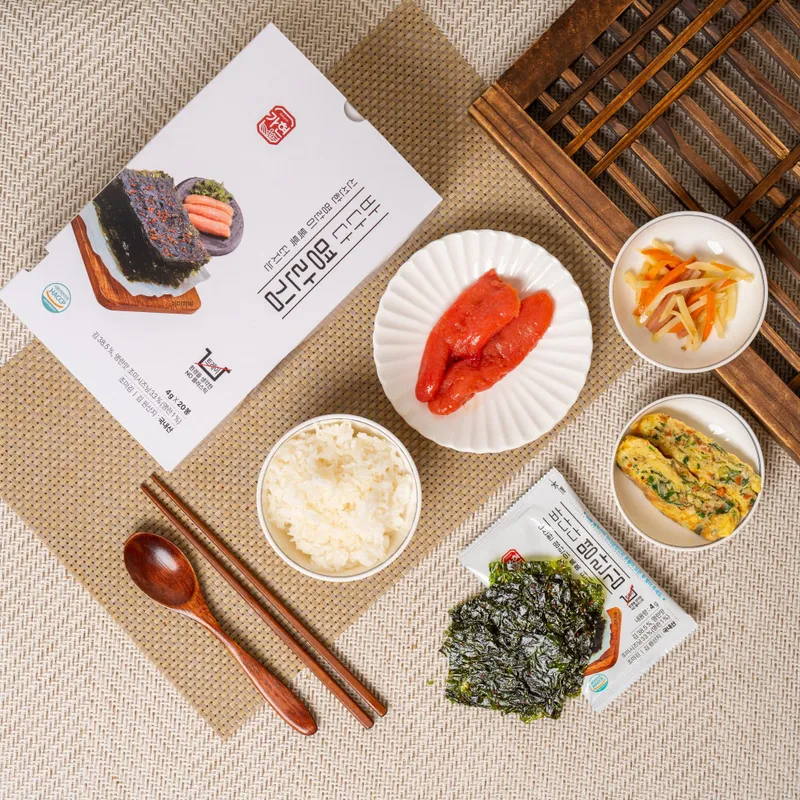 식품 - 바다다 명란김 4g*6장 (40봉)