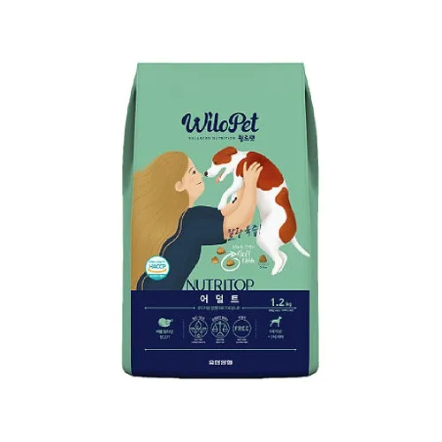 윌로펫 뉴트리탑 어덜트 1.2kg 이미지 1
