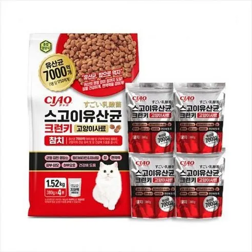 스고이 스고이유산균 크런키 참치1.52kg