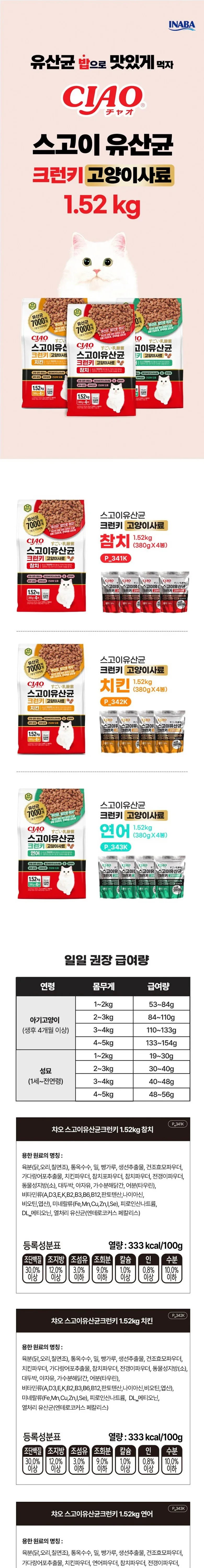 스고이유산균 크런키 참치1.52kg 상세 이미지 10