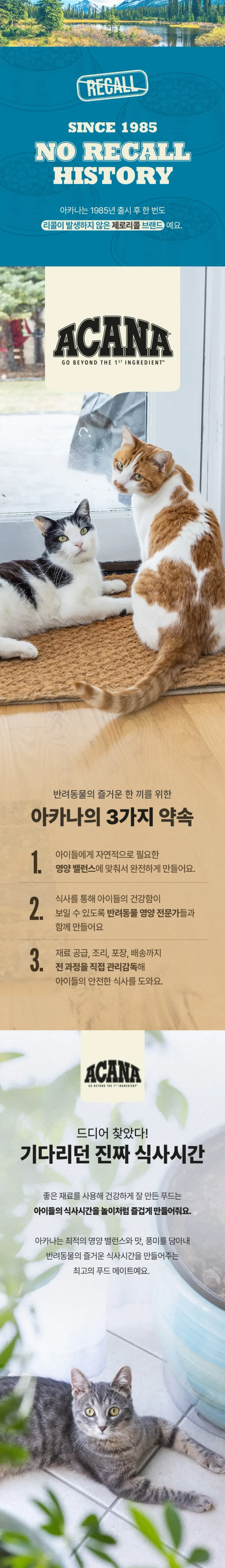 아카나 바운티풀 캐치 캣 1.8kg 상세 이미지 1