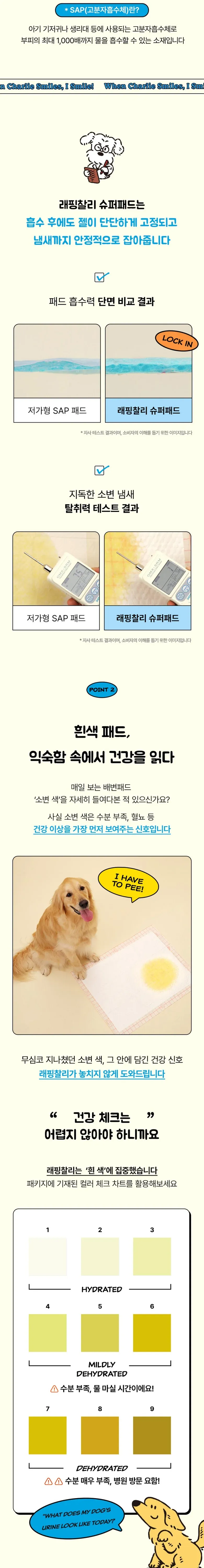 래핑찰리 배변패드대형20매 상세 이미지 3