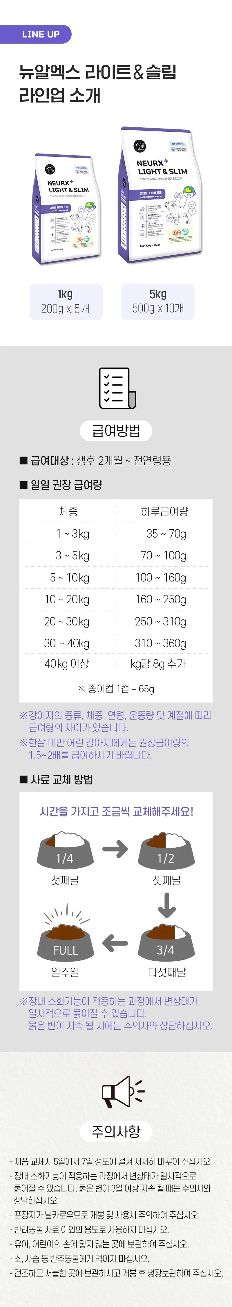 뉴알엑스 라이트 연어&양 1kg 상세 이미지 7
