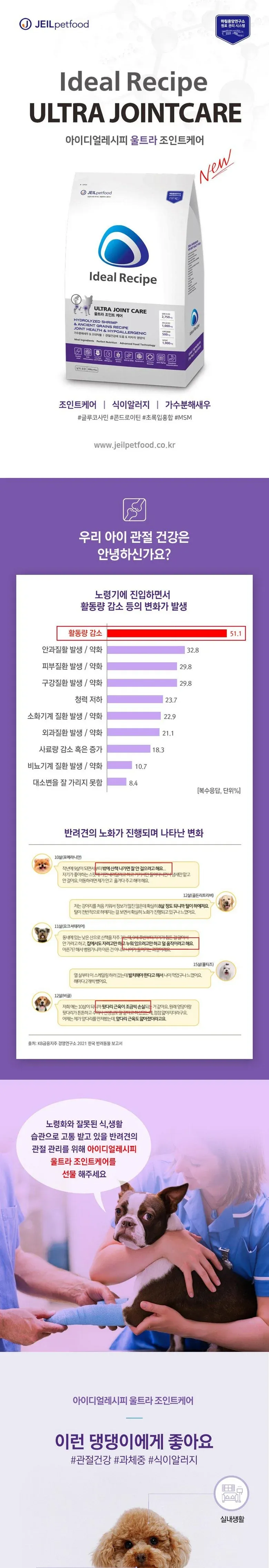 아이디얼울트라조인트케어1kg 상세 이미지 1