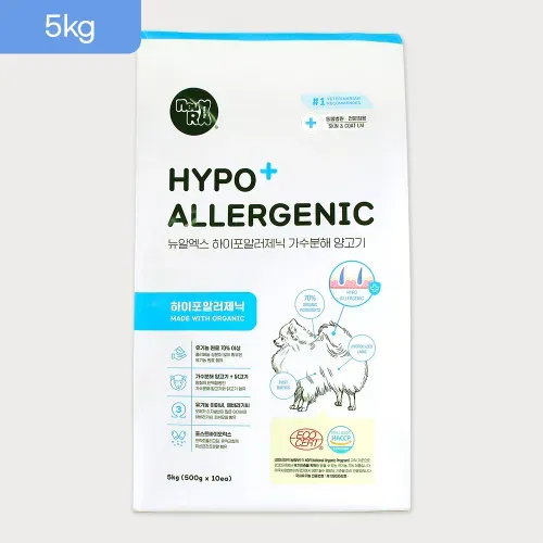 스킨앤코트 살몬 알러지사료 피부모질 유기농 가수분해 연어, 1kg, 1개 이미지 1