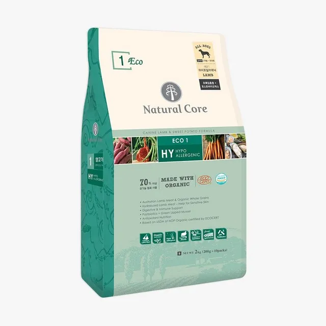 네츄럴코어 에코1 양고기 큰입자 2kg,10kg