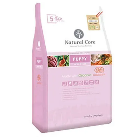 네츄럴코어 에코5a 퍼피 양고기 1kg,2.4kg
