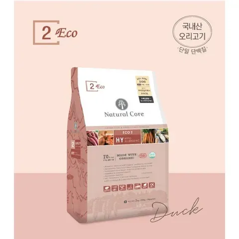 네츄럴코어 에코2 오리 S 2kg