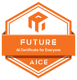 AICE FUTURE 배지